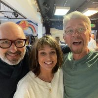 Edward Pinkowski, Katarina Szabo-Creedon, and Mark MacLean during New Plays Workshop 2025